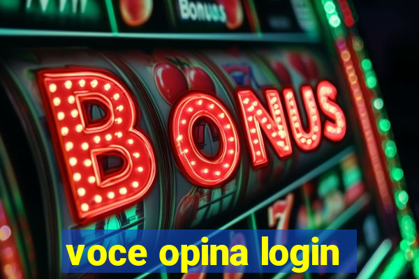 voce opina login